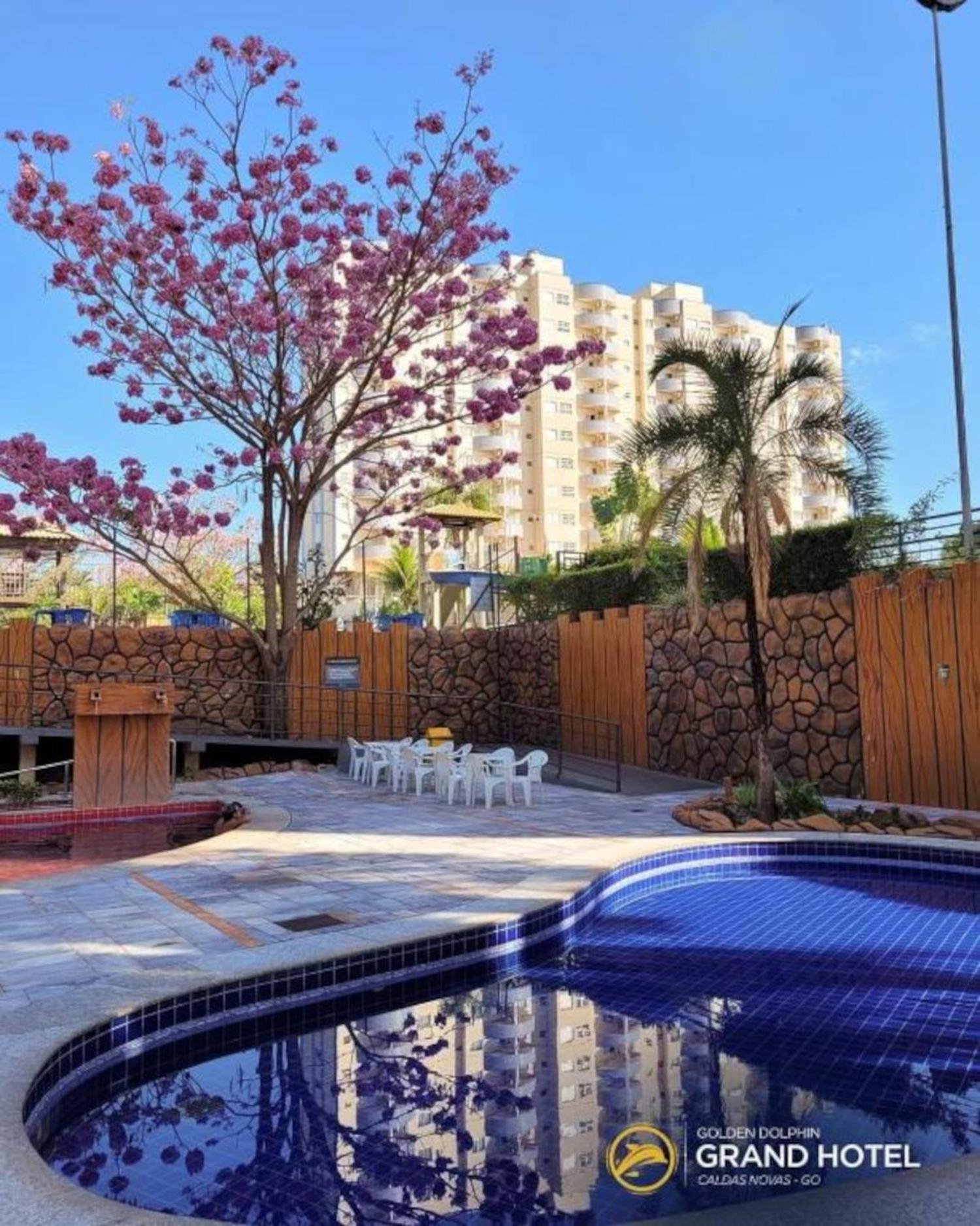 Caldas Novas, Golden Dolphin Grand Hotel, Quarto Sala Cozinha Aconchegante, Ap 361 Εξωτερικό φωτογραφία