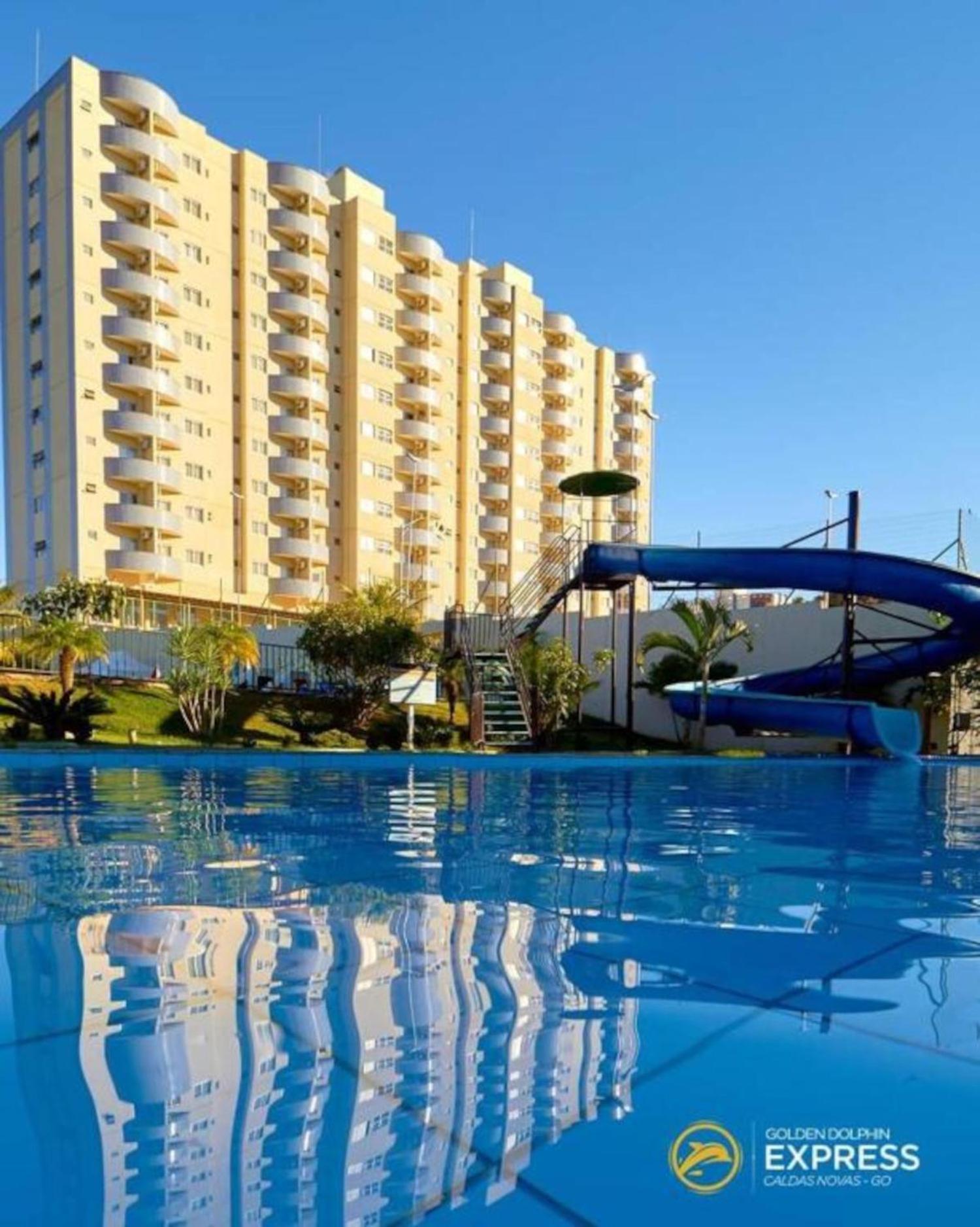 Caldas Novas, Golden Dolphin Grand Hotel, Quarto Sala Cozinha Aconchegante, Ap 361 Εξωτερικό φωτογραφία