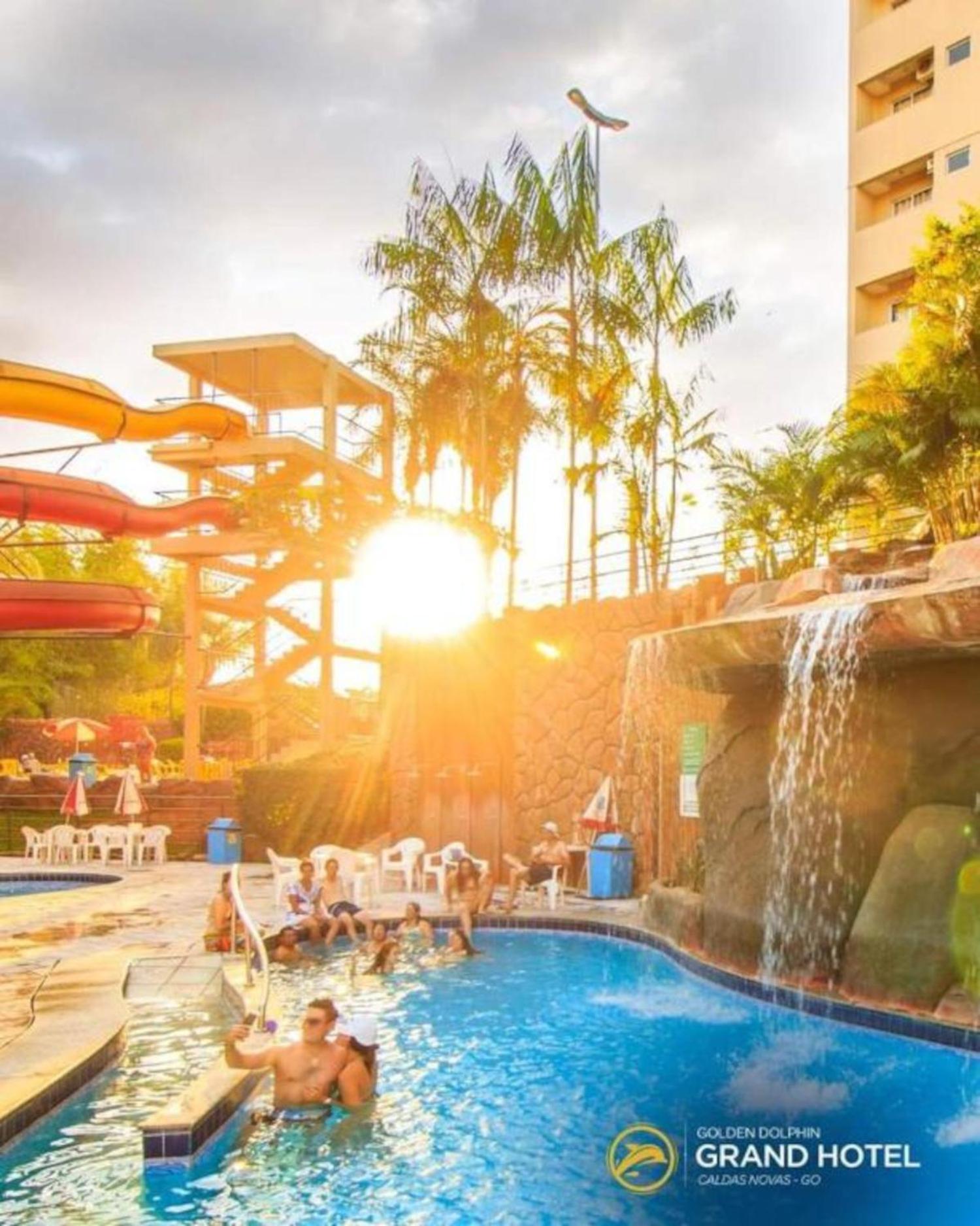Caldas Novas, Golden Dolphin Grand Hotel, Quarto Sala Cozinha Aconchegante, Ap 361 Εξωτερικό φωτογραφία